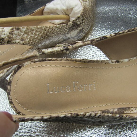 Luca Ferri Women's Shoes. Size 9. Snakeskin.  NWT - Picture 9 of 10